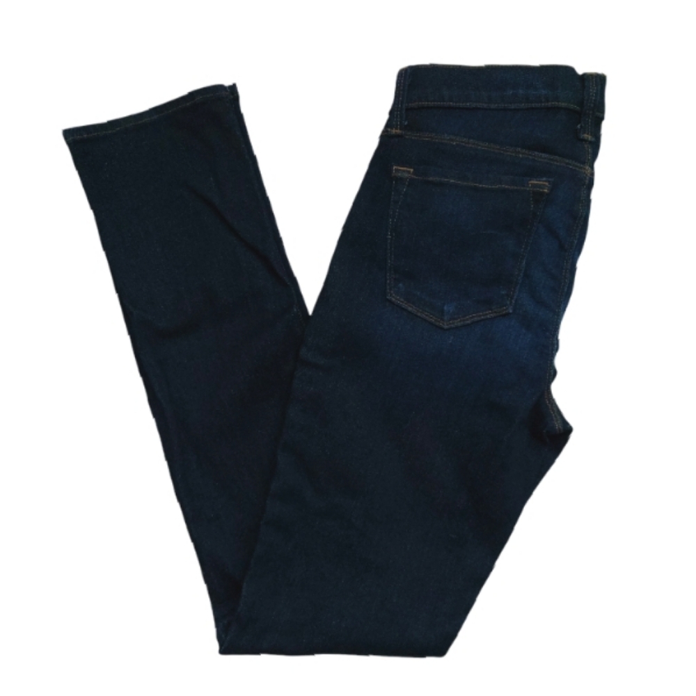 J BRAND Straight Leg Medium Rise Dark Wash Lawless Blue Denim Jeans Size 26